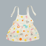 Muslin Baby Frock Tie-Knot (0-3 Months)