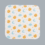 Born Basket Baby Muslin Wash Cloth – Pack of 4-Multicolour