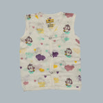 Muslin Jabla with Buttons (0-3 Months)
