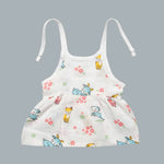 Muslin Baby Frock Tie-Knot (0-0 Months)
