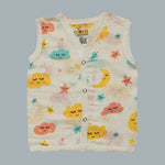 Muslin Jabla with Buttons (0-3 Months)