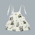 Muslin Baby Frock Tie-Knot (0-0 Months)