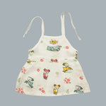 Muslin Baby Frock Tie-Knot (0-0 Months)