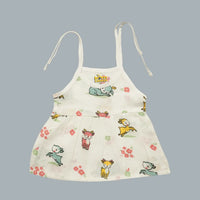 Muslin Baby Frock Tie-Knot (0-0 Months)