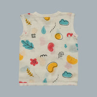 Muslin Jabla with Buttons (3-6 Months)