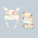 Muslin Cap, Mitten & Booties Comfort Set