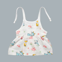 Muslin Baby Frock Tie-Knot (0-0 Months)