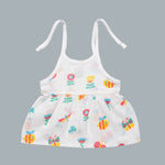 Muslin Baby Frock Tie-Knot (0-3 Months)