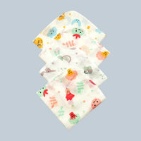 Muslin 3-Layer Premium Wipes (27cm x 27cm)