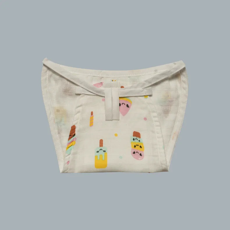 5-Layer Insert Muslin Cloth Nappy (3-6 Months)