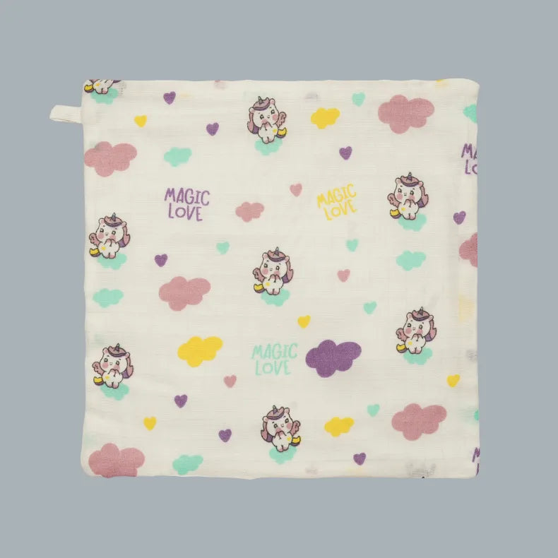 Muslin 3-Layer Premium Wipes (27cm x 27cm)