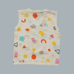 Muslin Jabla with Buttons (0-3 Months)