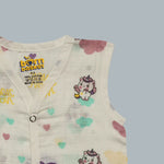 Muslin Jabla with Buttons (0-3 Months)