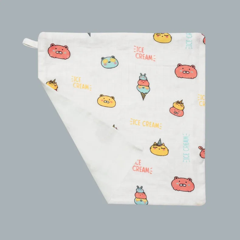 Muslin 3-Layer Premium Wipes (27cm x 27cm)