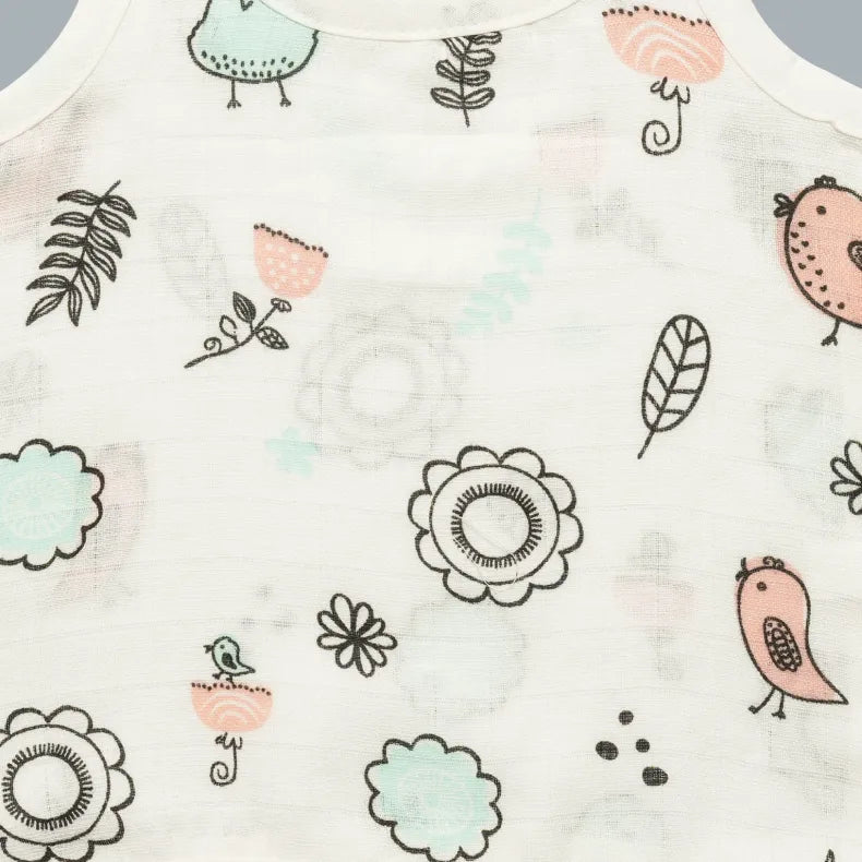 Muslin Jabla Tie-Knot (0-0 Months / Preemie)