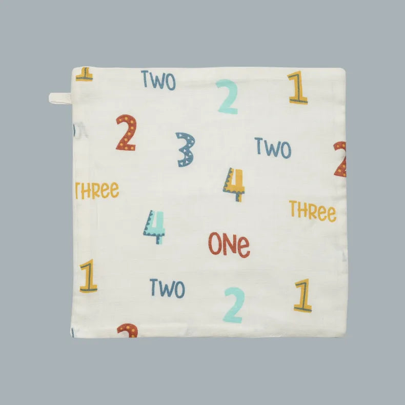 Muslin 3-Layer Premium Wipes (27cm x 27cm)