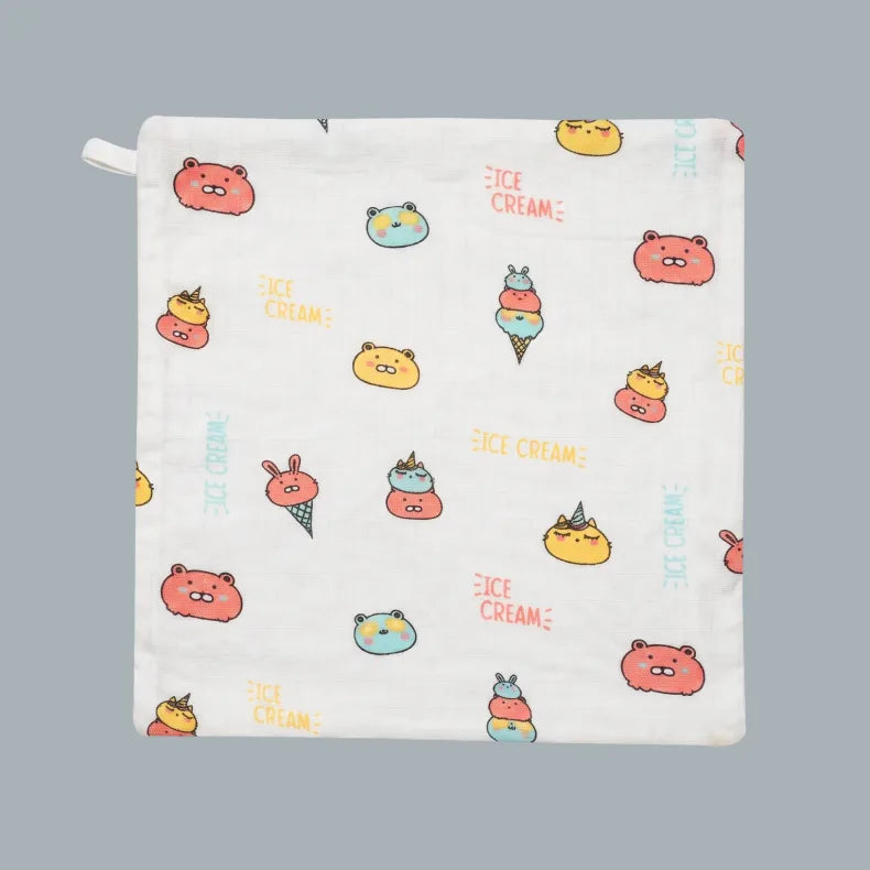Muslin 3-Layer Premium Wipes (27cm x 27cm)